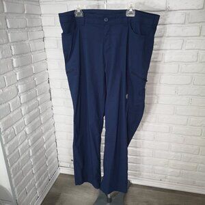 Eddie Bauer First Ascent Ladies Size 18W Navy Hiking Pants